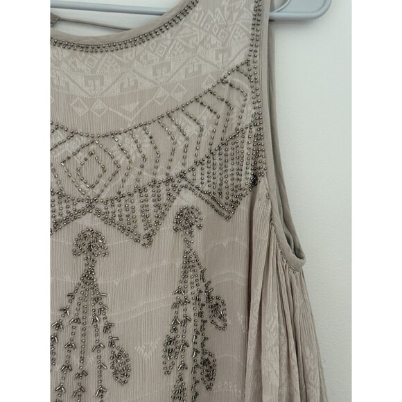 $168 Free People Delilah Mini Dress Size Small Z206-8 bohochic hippie lagenlook - Picture 3 of 7